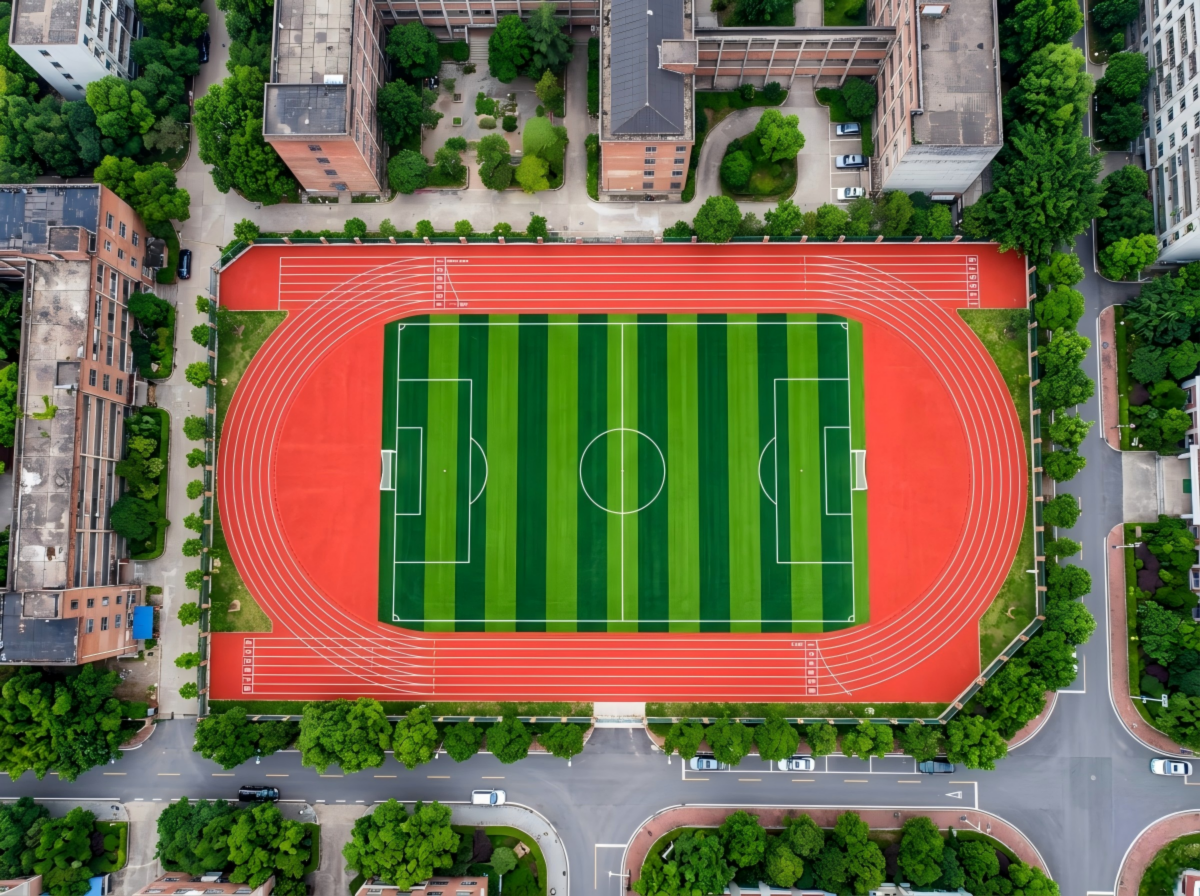 阿拉尔市学校塑胶跑道全塑型塑胶跑道 - 方案